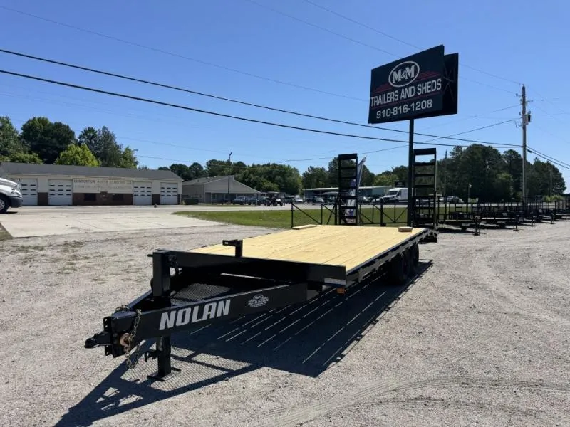 2025 Nolan Manufacturing 20' 10K Deckover Deckover Trailer