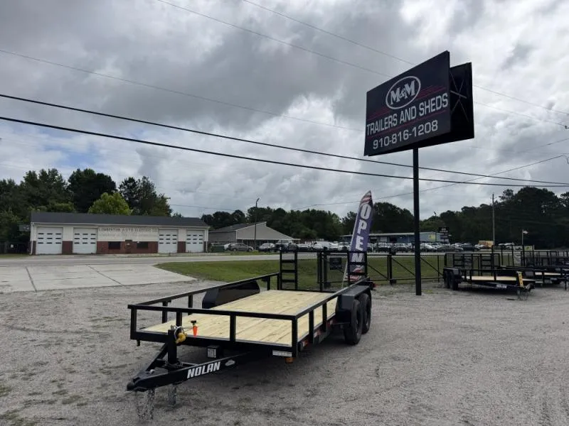 2025 Nolan Manufacturing 7 X 16 7K Landscape Landscape Trailer