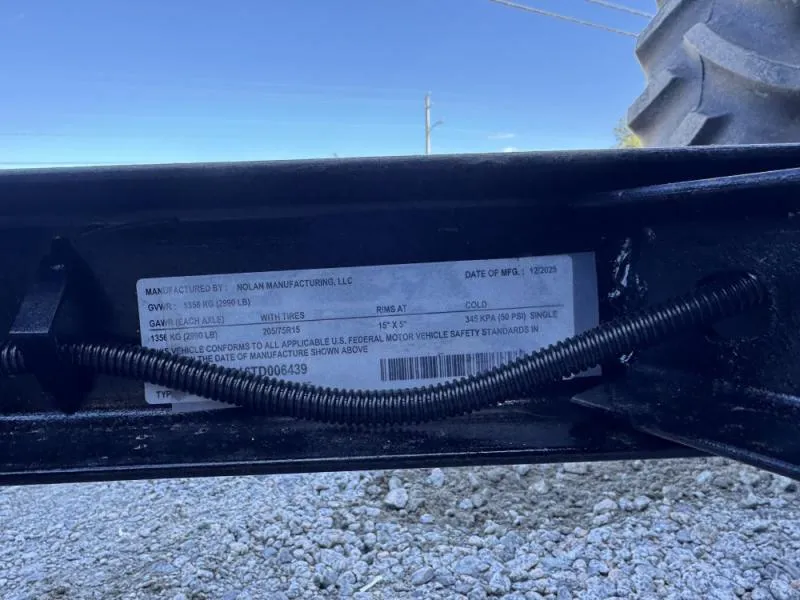 new Equipment / Flatbed Trailers Nolan Manufacturing  for sale, in Aberdeen, MD Thumbnail 7