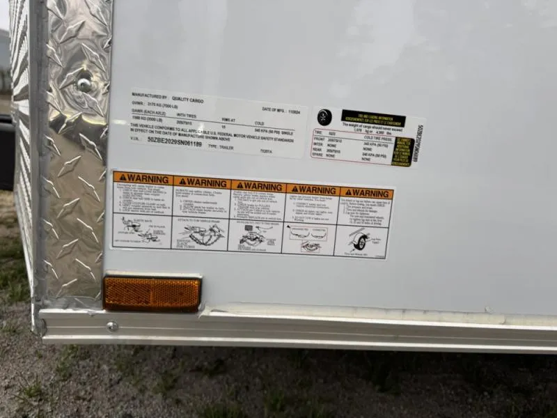 new Cargo (Enclosed) Trailers Quality Cargo  for sale, in Aberdeen, MD Thumbnail 10