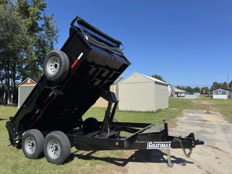 2026 Gratimax Trailers 712DT6T Dump Trailer