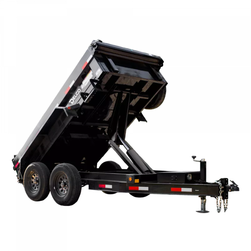 2026 Delco Trailers 12K Bumper Pull Dump 72" X 12'