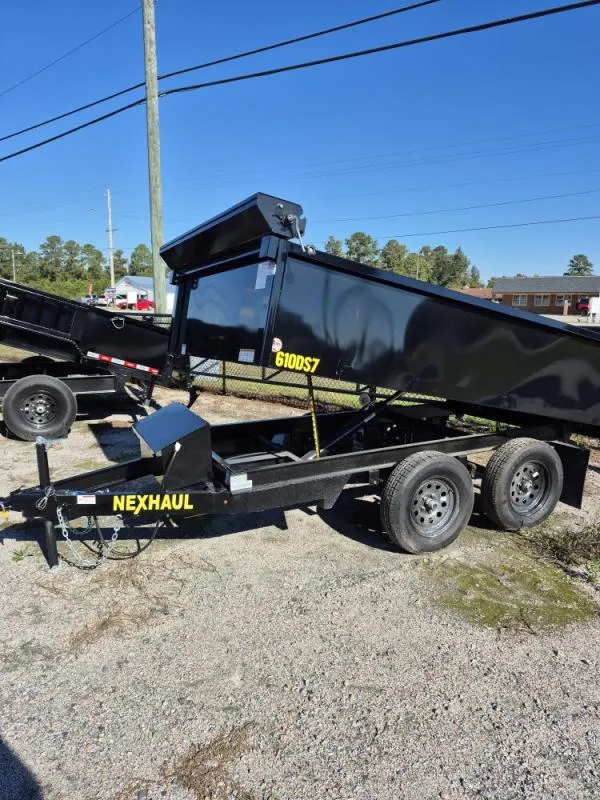 2025 Nexhaul 7K 72X10 Lightning Lift Dump Trailer