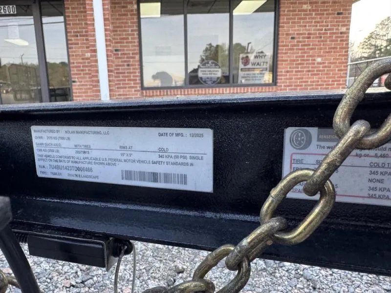 new Equipment / Flatbed Trailers Nolan Manufacturing  for sale, in Aberdeen, MD Thumbnail 8