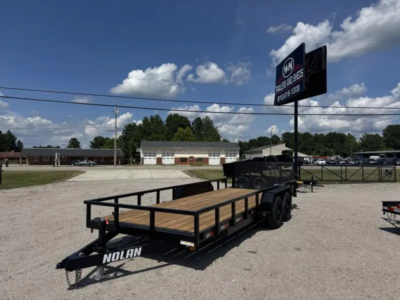 2025 Nolan Manufacturing 7 X 20 10K Landscape Landscape Trailer