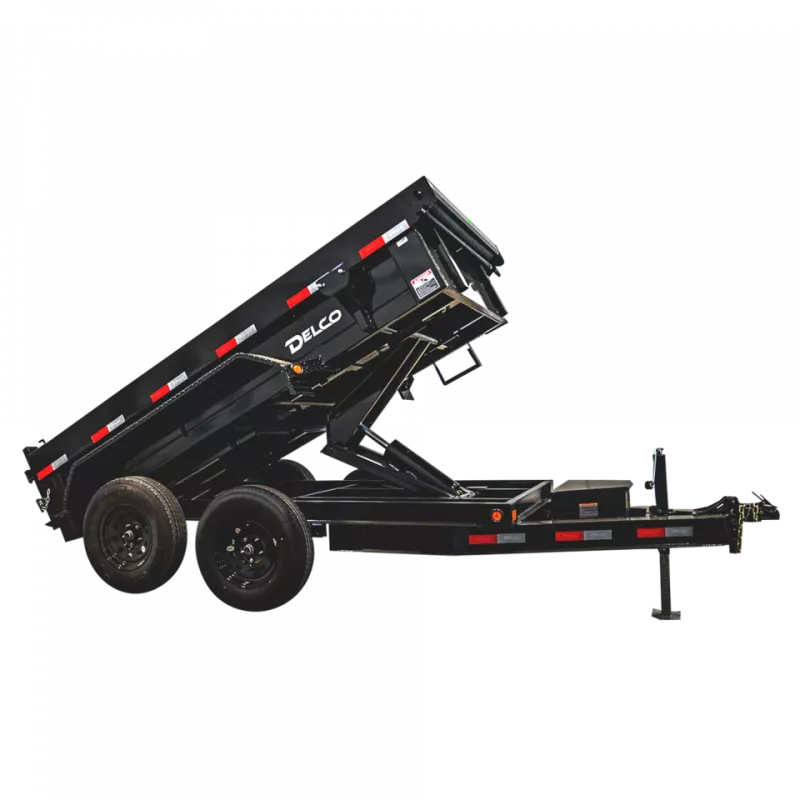 2026 Delco Trailers 7K Bumper Pull Dump 60" X 10'