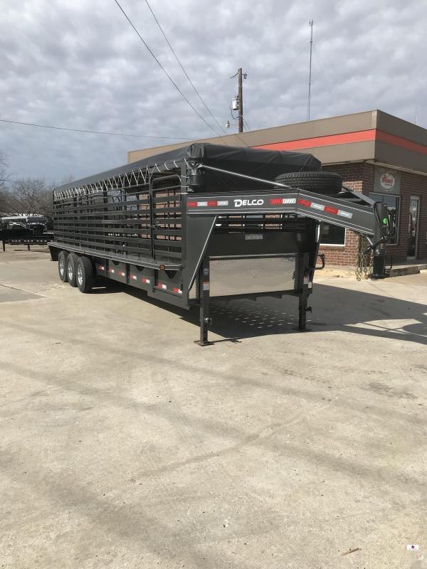 2021 Delco Trailers GB68X2837K Livestock Trailer 2021 Delco Trailers GB68X2837K Livestock Trailer