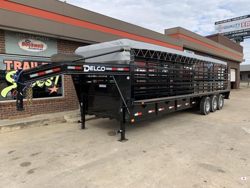 2022 Delco Trailers B828R73BK Livestock Trailer 2022 Delco Trailers B828R73BK Livestock Trailer