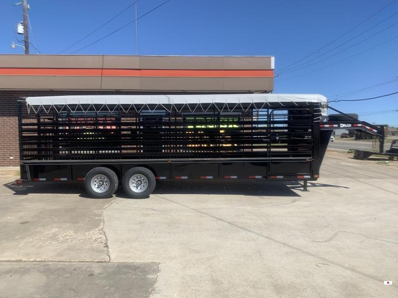 2022 Delco Trailers B824R72BK Livestock Trailer 2022 Delco Trailers B824R72BK Livestock Trailer