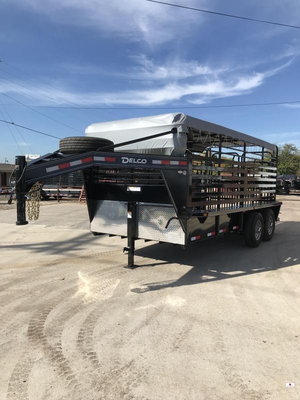 2021 Delco Trailers GB6X1627K Livestock Trailer 2021 Delco Trailers GB6X1627K Livestock Trailer