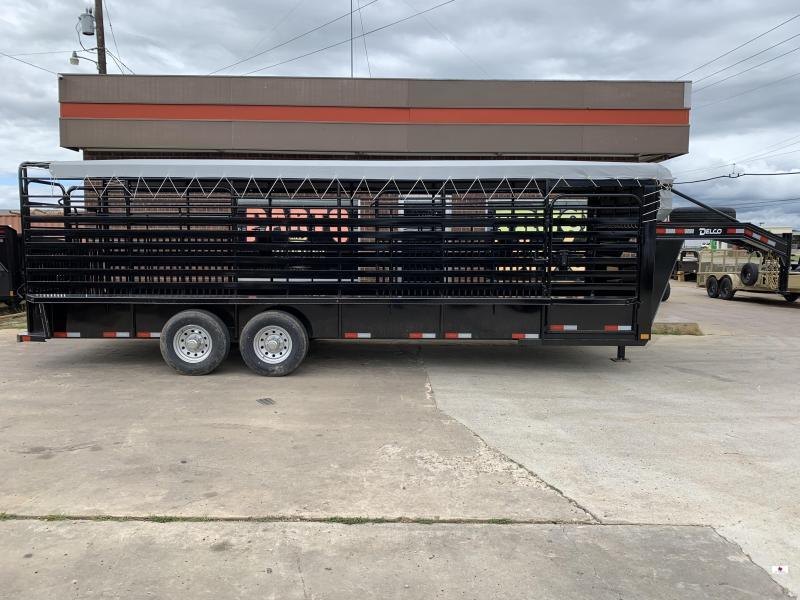 2023 Delco Trailers B824R72BK Livestock Trailer 2023 Delco Trailers B824R72BK Livestock Trailer