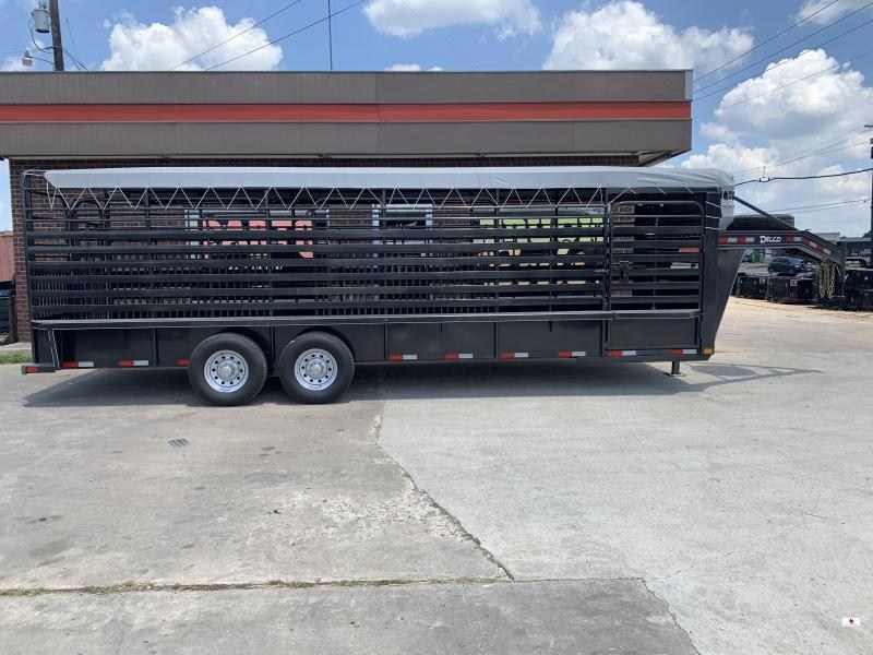 2022 Delco Trailers B824R72BK Livestock Trailer 2022 Delco Trailers B824R72BK Livestock Trailer