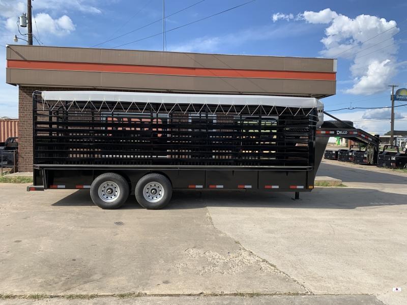 2022 Delco Trailers B820R72ETBK Stock / Stock Combo Trailer 2022 Delco Trailers B820R72ETBK Stock / Stock Combo Trailer