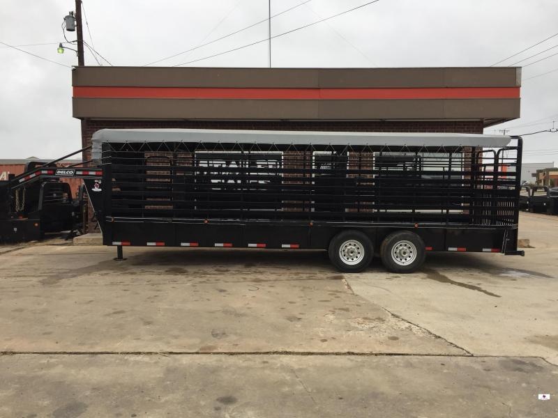 2018 Delco Trailers GB68X2427K Livestock Trailer 2018 Delco Trailers GB68X2427K Livestock Trailer