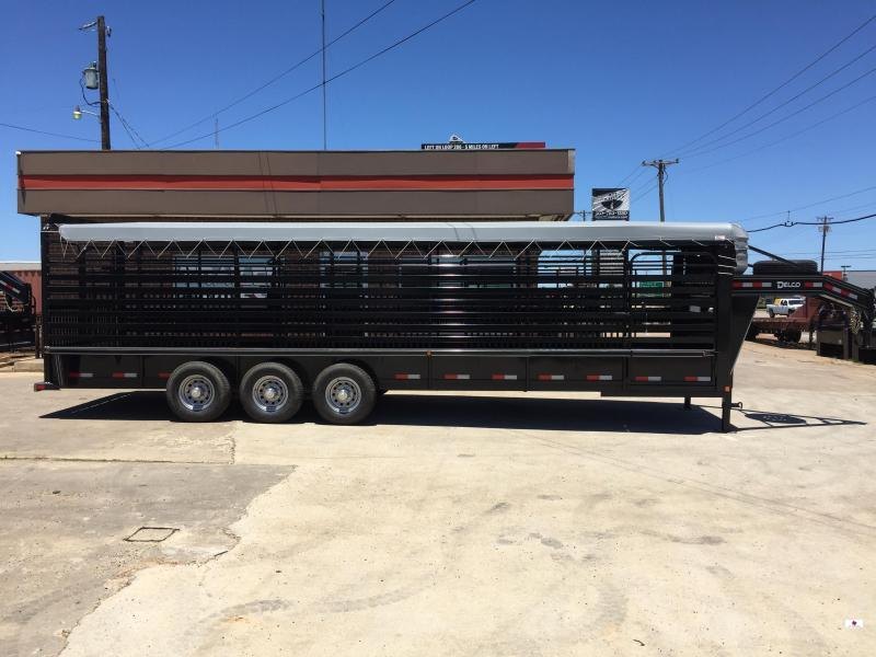 2021 Delco Trailers GB68X2837K Livestock Trailer 2021 Delco Trailers GB68X2837K Livestock Trailer