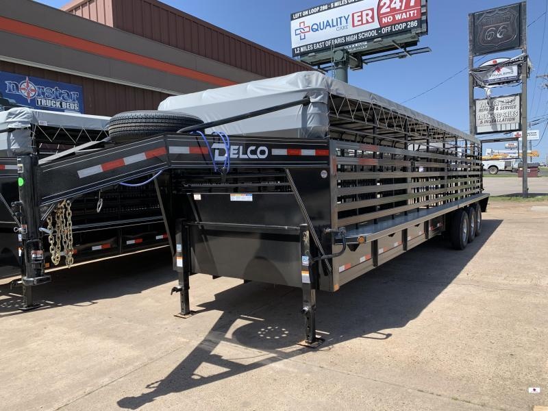 2021 Delco Trailers B832R737K01637 Livestock Trailer 2021 Delco Trailers B832R737K01637 Livestock Trailer