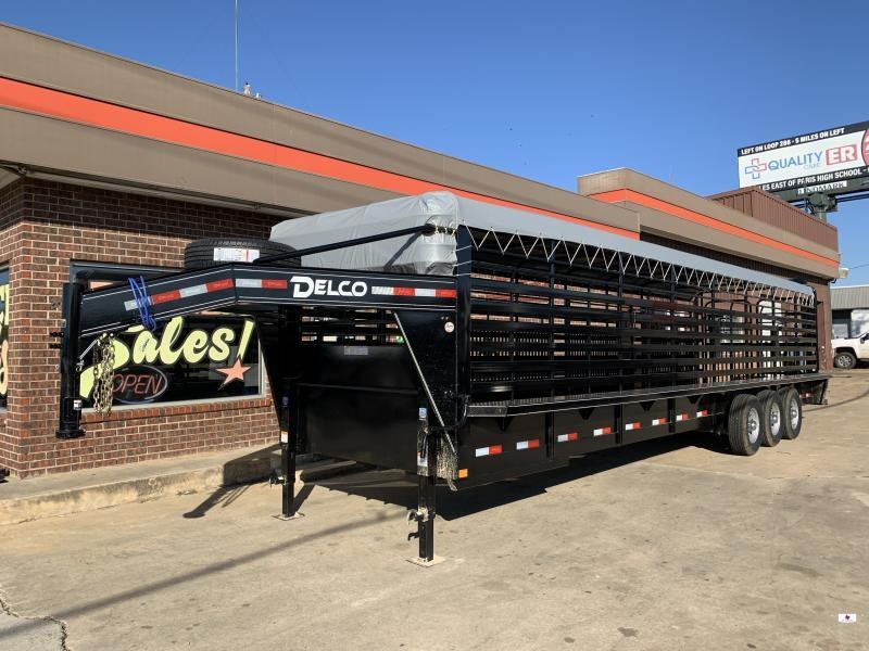 2023 Delco Trailers B832R73BK Livestock Trailer 2023 Delco Trailers B832R73BK Livestock Trailer