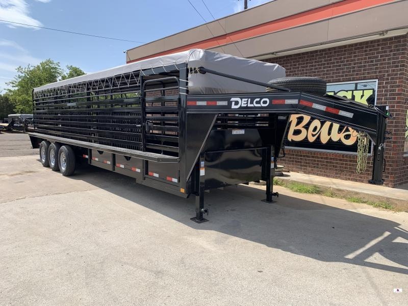 2022 Delco Trailers B828R73BK Livestock Trailer 2022 Delco Trailers B828R73BK Livestock Trailer