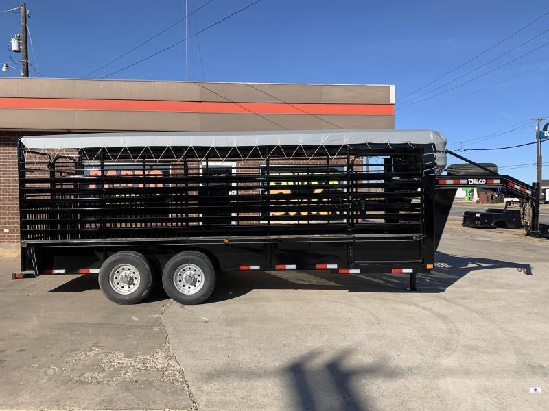 2022 Delco Trailers B820R72BK Livestock Trailer 2022 Delco Trailers B820R72BK Livestock Trailer