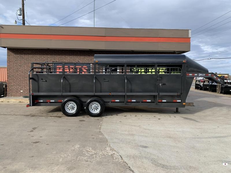 2021 Delco Trailers P820Q728G Livestock Trailer 2021 Delco Trailers P820Q728G Livestock Trailer
