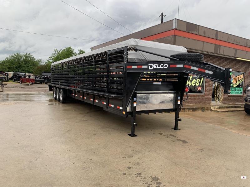 2022 Delco Trailers B83683ETBK Livestock Trailer 2022 Delco Trailers B83683ETBK Livestock Trailer
