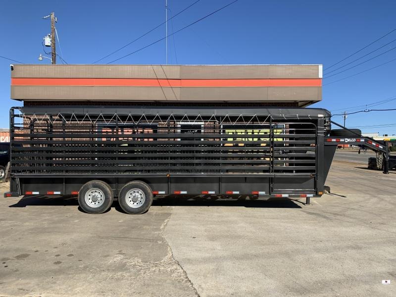 2022 Delco Trailers B824R72BK Livestock Trailer 2022 Delco Trailers B824R72BK Livestock Trailer