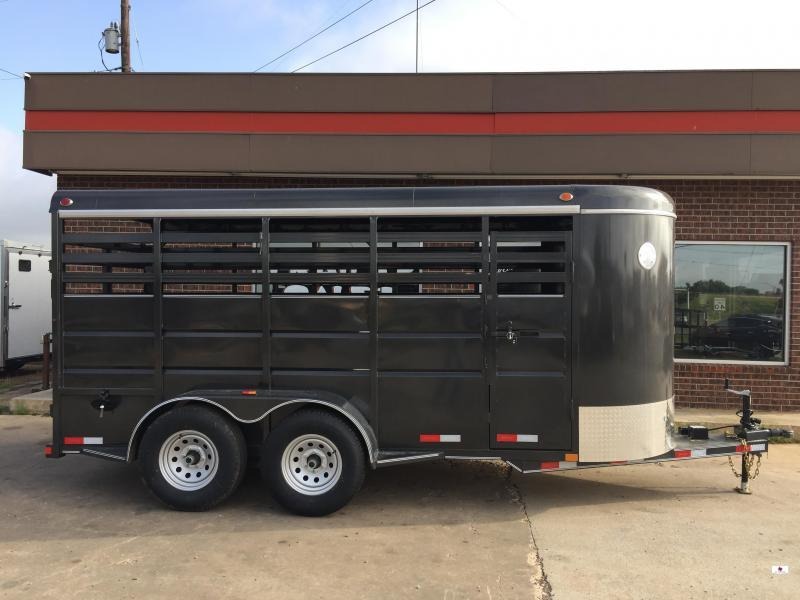 2020 Delco Trailers BS6X16 Livestock Trailer 2020 Delco Trailers BS6X16 Livestock Trailer