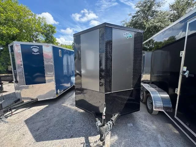2026 Diamond Cargo 6X12 BLACKOUT Cargo / Enclosed Trailer