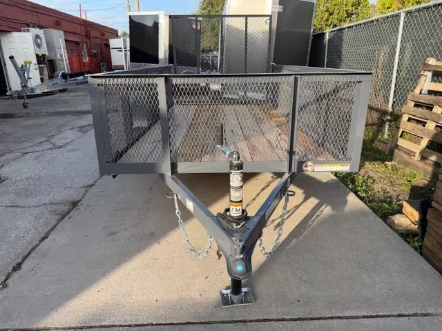 2026 Triple Crown Trailers 5 x 10 w/ 2' mesh Utility Trailer