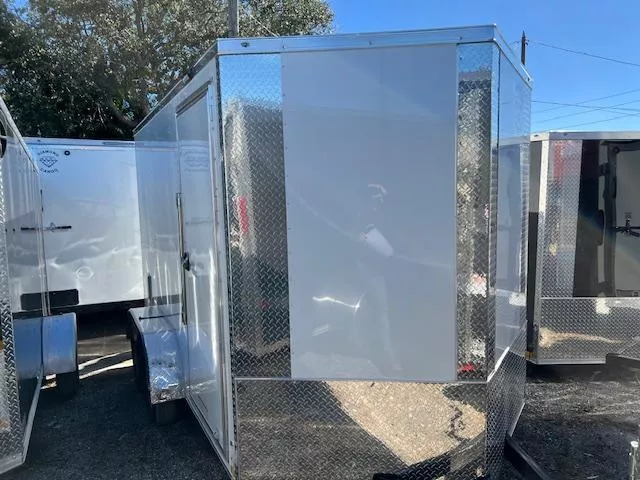 2026 Diamond Cargo 7X12TA LS Cargo / Enclosed Trailer WITH POLYCORE AND 7FT INTERIOR
