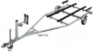 Continental Trailers CS2128 Galvanized Skiff Boat Trailer Continental Trailers CS2128 Galvanized Skiff Boat Trailer