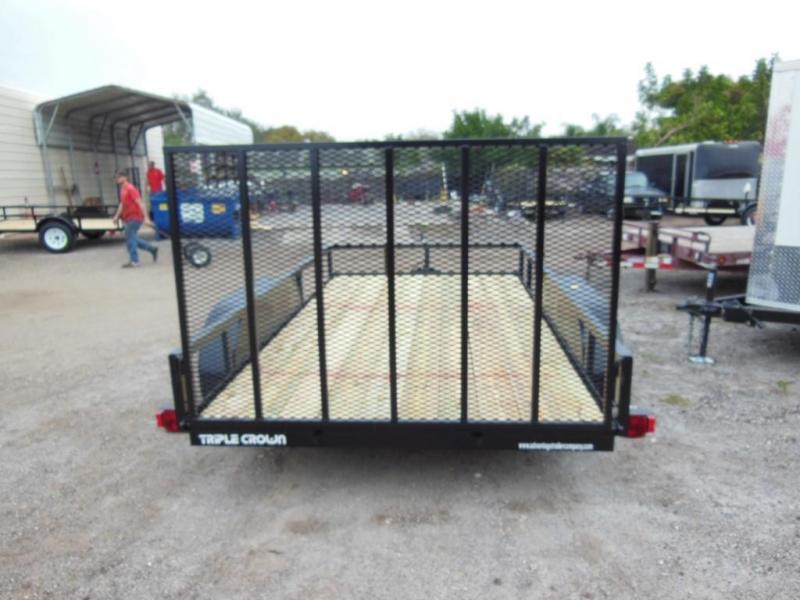 Triple Crown Trailers 6 x 16 TA Utility Trailer in Saint