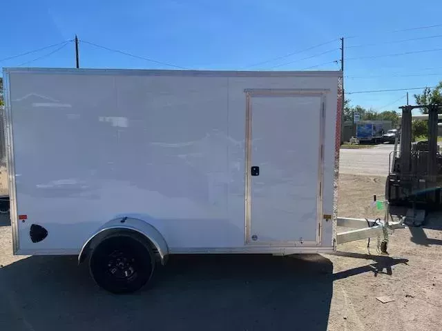 2026 EZ Hauler 6X12 WITH EXTRA HEIGHT XLT SERIES SINGLE AXLE ALL ALUMINUM Cargo / Enclosed Trailer