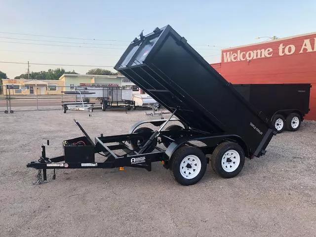 2026 Triple Crown Trailers 6X10 DUMP 7K GVWR Dump Trailer
