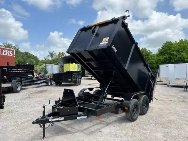  Triple Crown Trailers 6 x 12 4' sides Dump Trailer
