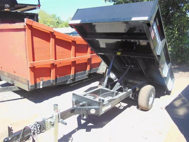  Sure-Trac 4.5 x 8 Utility Dump Trailer