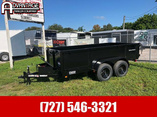 6 X 12 TRIPLE CROWN Lowrider Dump Trailer | Advantage Trailer