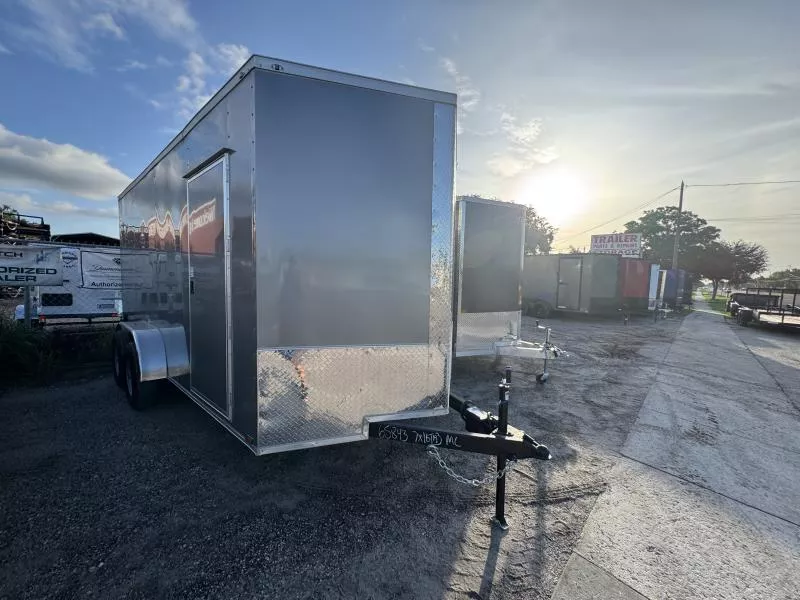 2025 Quality Cargo 7X16 TANDEM AXLE Cargo / Enclosed Trailer