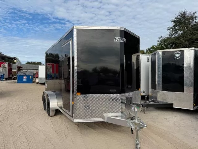 2026 EZ Hauler 7X14 XLT SERIES TANDEM AXLE ALUMINUM Cargo / Enclosed Trailer