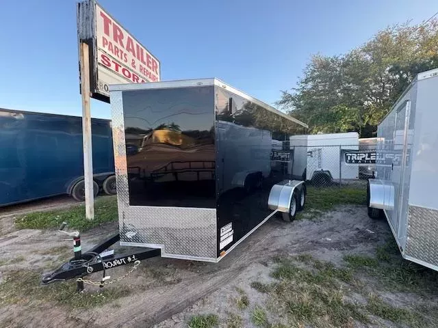 2025 Quality Cargo 7X16 TANDEM AXLE Cargo / Enclosed Trailer