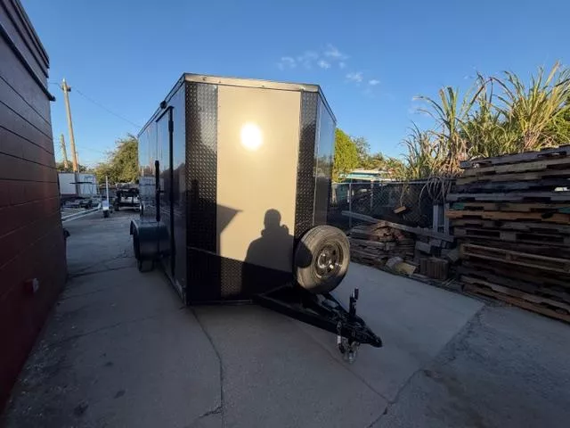 2026 Diamond Cargo 7X14TA BLACK WITH BLACKOUT PKG Cargo / Enclosed Trailer