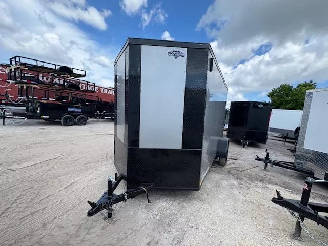 2026 Diamond Cargo 6X12 BLACKOUT Cargo / Enclosed Trailer