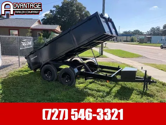 6 X 12 TRIPLE CROWN Lowrider Dump Trailer | Advantage