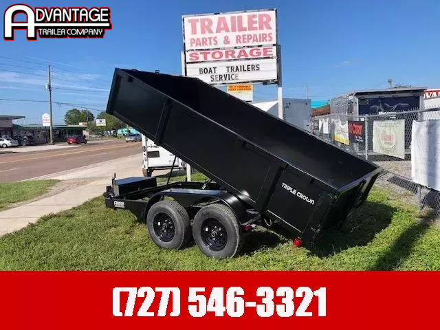 2025 TRIPLE CROWN 6X12 Lowrider Dump Trailer in Saint Petersburg, FL ...