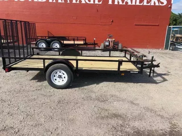 Triple Crown open 6X12 SA Utility Trailer