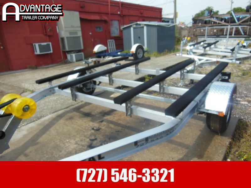 DOUBLE JETSKI AWC25E Aluminum double PWC Watercraft Trailer