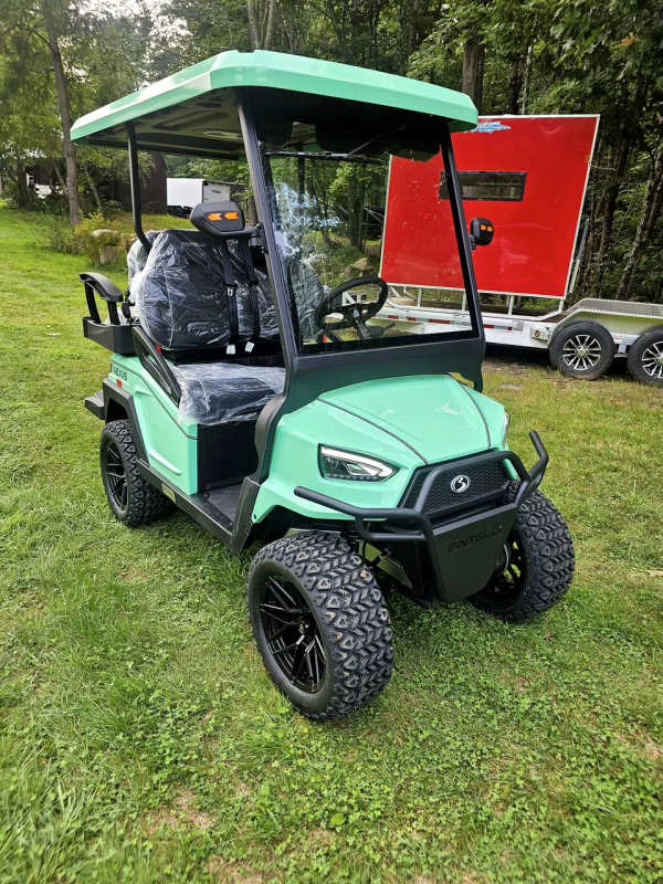 2024 Bintelli Electric Vehicles Nexus 4p Lifted Mint green  Golf Cart 6Ks4jwr0jj73