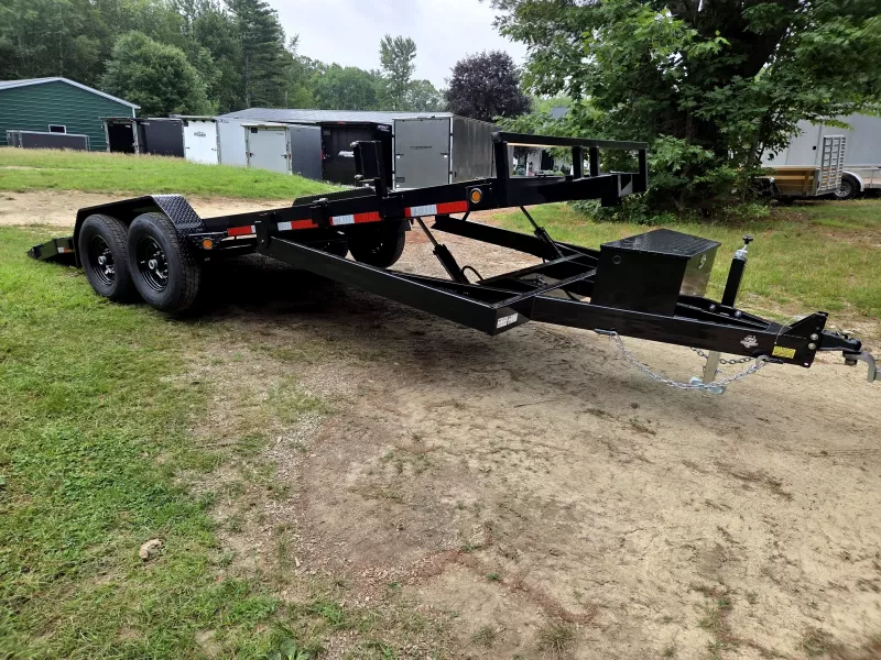 2026 Quality Steel And Aluminum 7x20 14,000lb gvwr equipment trailer power tilt Equipment Trailer