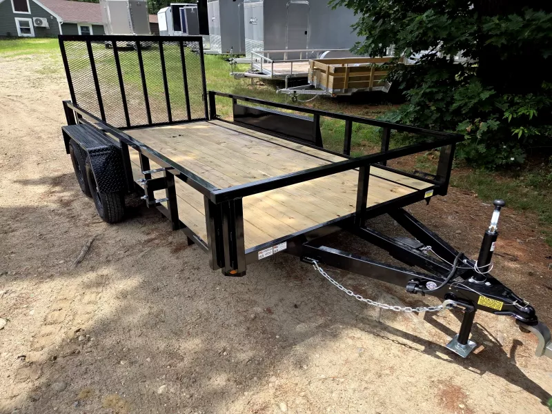 2026 Quality Steel And Aluminum 7x14 dual axle utility trailer 7000lb gvwr  Utility Trailer