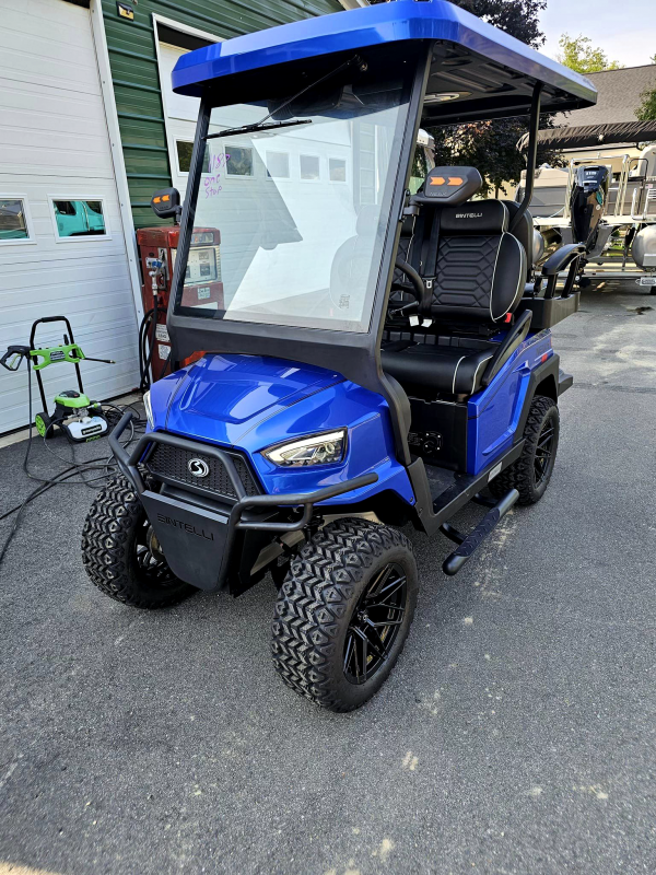 2024 Bintelli Electric Vehicles Nexus 4p lifted loaded hydro blue  Golf Cart zjGbuis0agzt